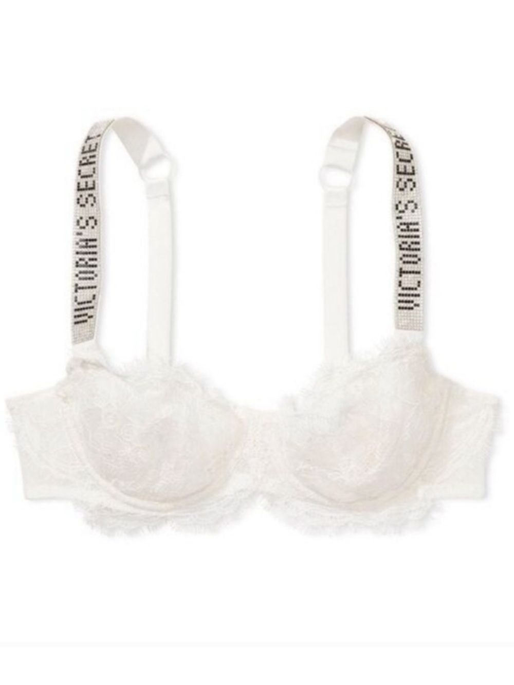 Victoria Secret Very Sexy  Lace Underwire Bra Shine Logo
Straps push-up bra - Picture 2 of 8